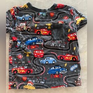 Little Sleepies Play Cars pocketed tee, 4t
